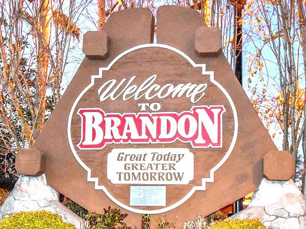 Brandon Florida Welcome Sign
